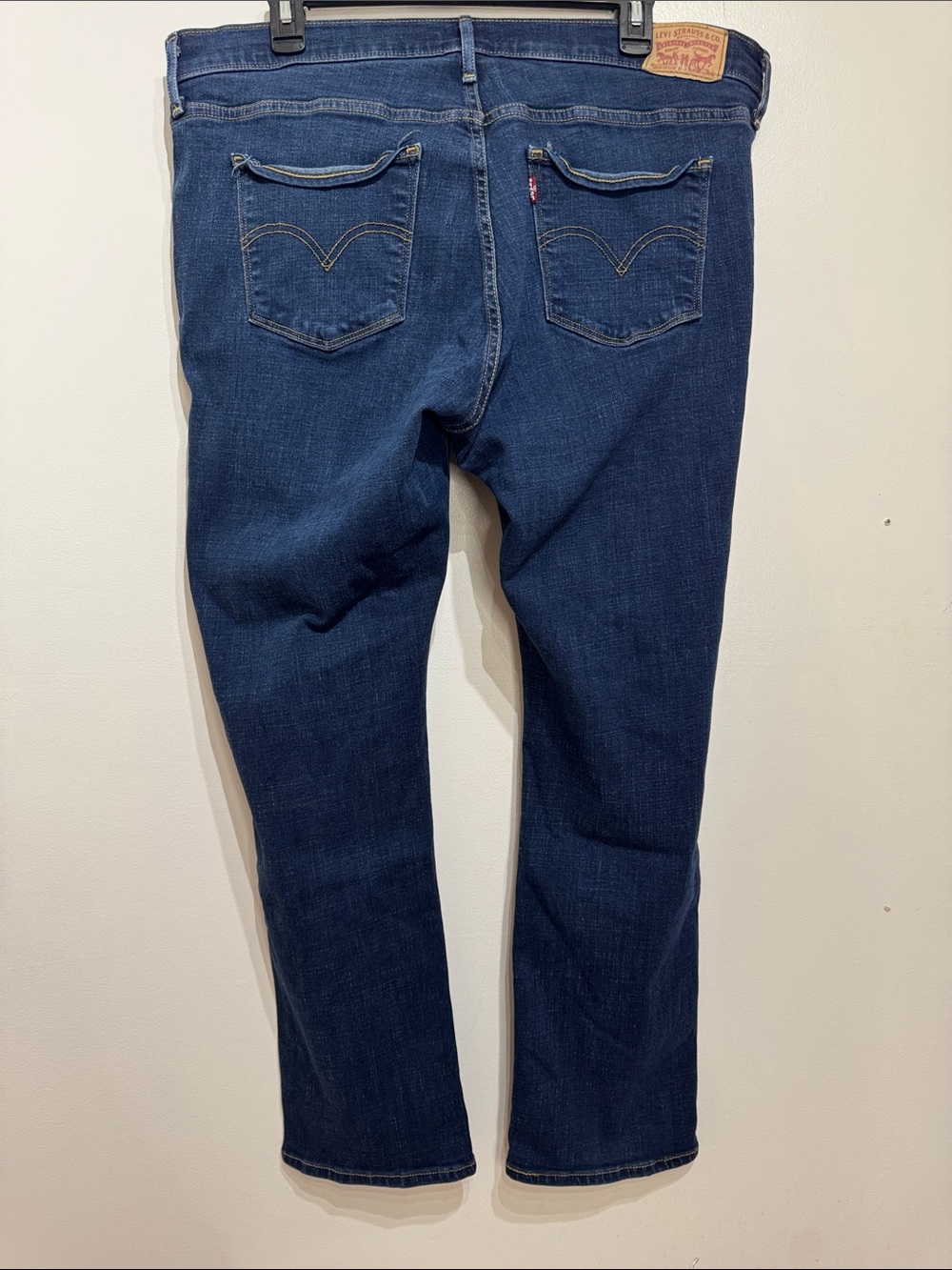 Levi's Indigo Straight Leg Jeans - Picture 5 of 5